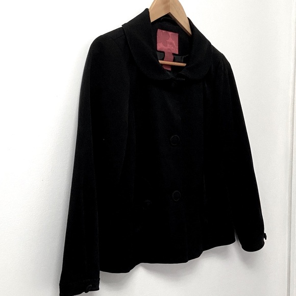 Joe Fresh Boxy Pea Coat Jacket - Picture 5 of 7